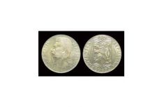 1949 Czech Republic Josef Stalin 70th Birthday 50 Korun Silver coin EF/VF