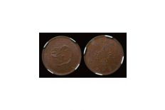China 1902 Kiang-soo Province 10 cash copper coin NGC AU58BN
